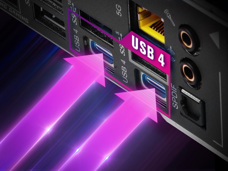 Enhanced USB4 Type-C